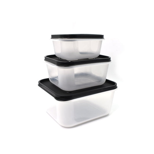 3 Pc Square Container for storing their types of stuffs and all purposes