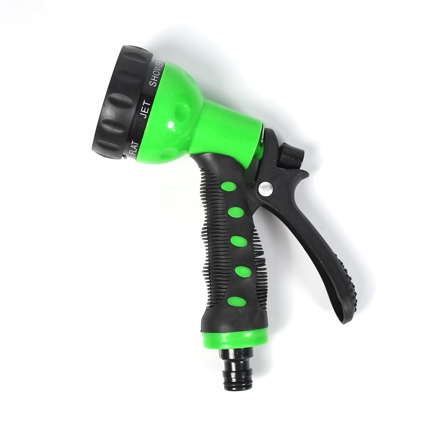 Hose Nozzle Garden Hose Nozzle Hose Spray Nozzle with 8 Adjustable Patterns Front Trigger Hose Sprayer Heavy Duty Metal Water Hose Nozzle for Cleaning, Watering, Washing, Bathing