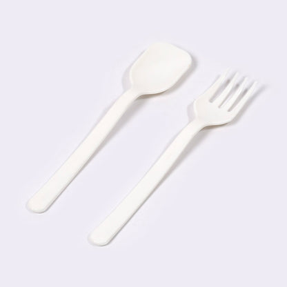 Plastic Forks & spoon Cutlery-Utensils, Parties, Dinners, Catering Services, Family Gatherings ( pack of 2)