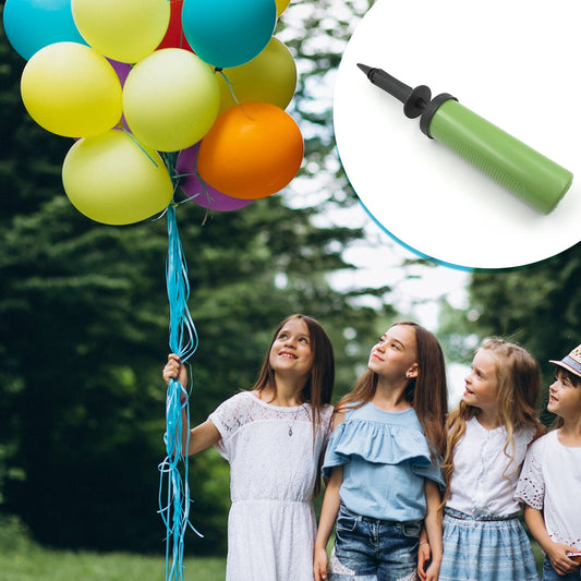 Pump for Balloons, Hand Pump, Air Pump Balloon, Robust Durable Plastic, for Party, Birthday, Wedding, Inflatable Toys