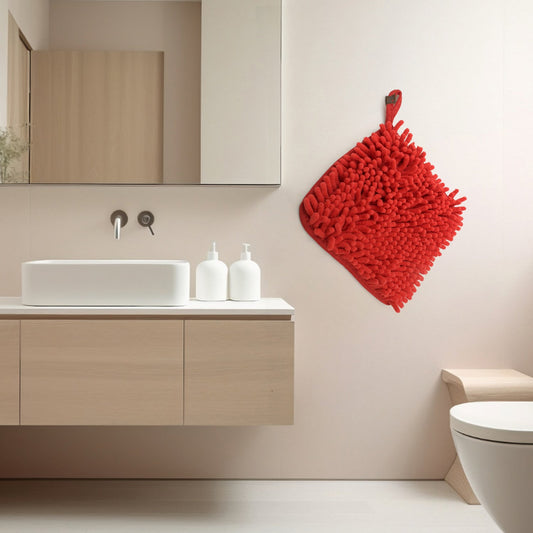 Super Soft Cute Hanging Hand Towel for Kitchen and Bathroom Ultra Absorbent with Hanging Loop Microfiber