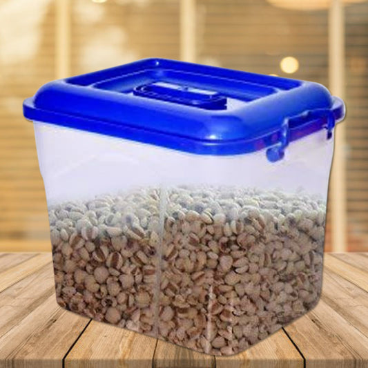 Plastic Storage Container with Lid - 5.5kg