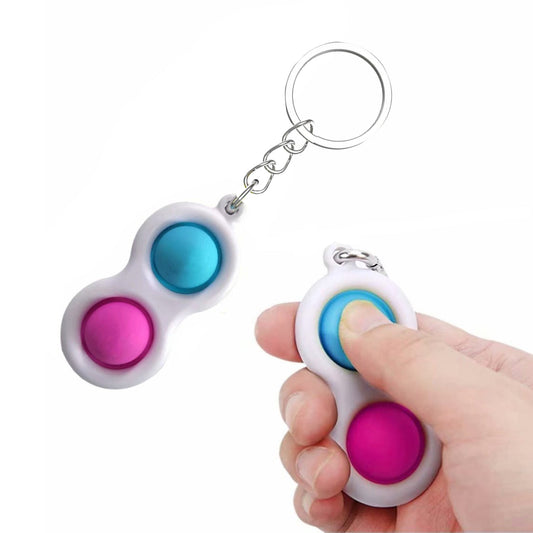 Simple Dimple Fidget Toy Mini Keychain