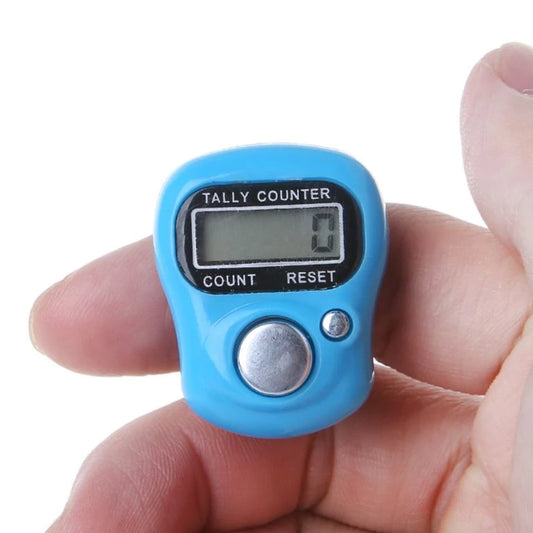 Manual Hand Finger Counting Machine Digital Head Electronic Tally Counter