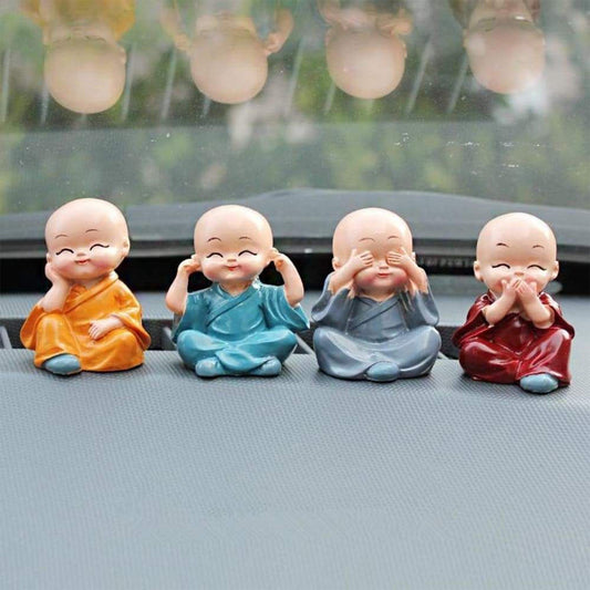 baby buddha 4Pc and show piece used for house, office and official decorations