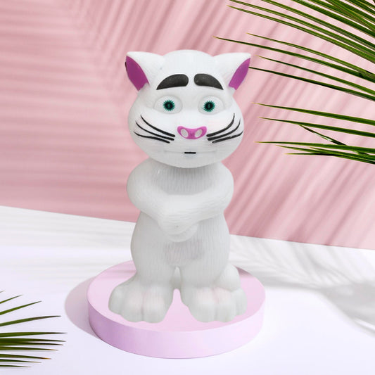 Talking, Mimicry, Touching Tom Cat Intelligent Interactive Toy with Wonderful Voice for Kids, Children Playing and Home Decorate