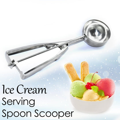 Ice Cream Serving Spoon Scooper Stainless Steel