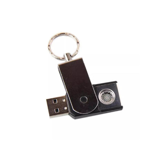 USB Mini Portable Lighters With Thin Metal Creative