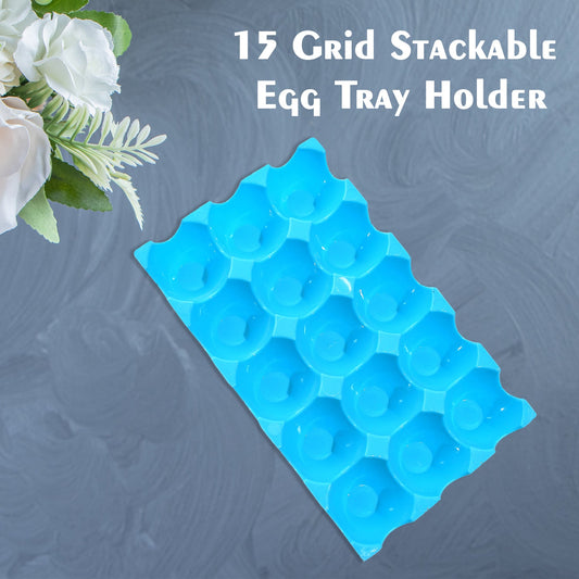 Egg Trays for Storage with 15 Eggs Holder