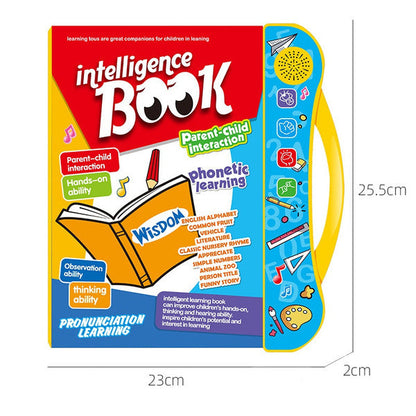 Musical Learning Study Book with Numbers, Letters