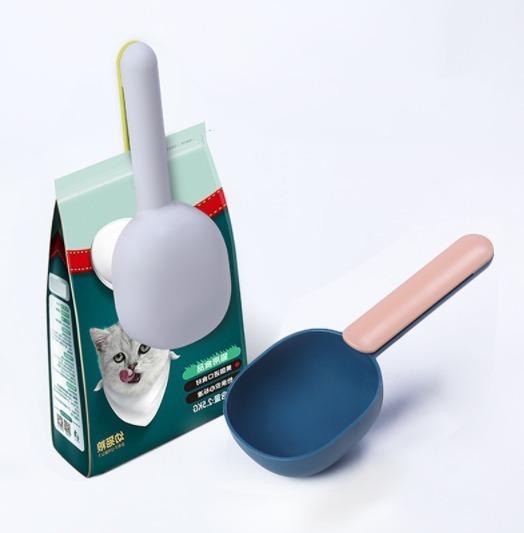 Handle Clip Function Design ABS Food Grade Material Pet Food Shovel