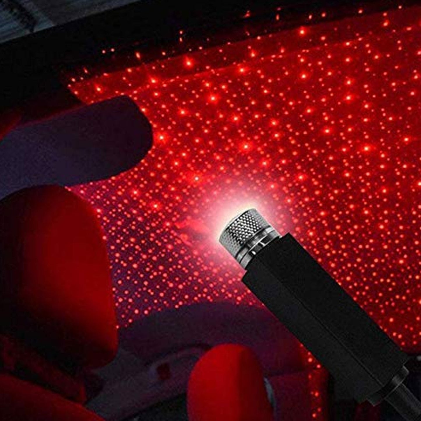 Multipurpose Laser Light Light Galaxy Night Sky Ambiance Laser Micro Projector Atmosphere Ambient Roof Usb Light, Car, Ceiling, Bedroom for Party (1 Pc)