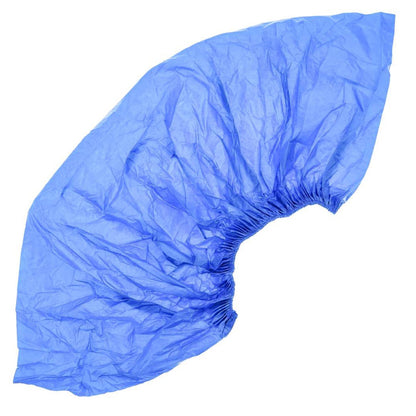 Type Plastic Elastic Top Disposable Shoe Cover for Rainy Season (50 Pairs)