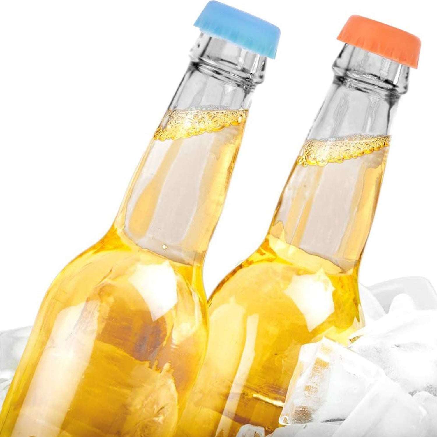 Beer Savers Caps 6Pc used in cold-drink bottles for covering bottle mouth