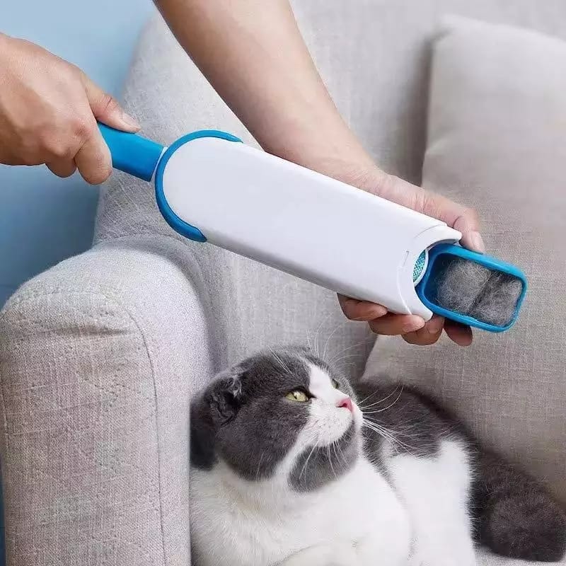 1241 Pet Hair Remover Multi-Purpose Double Sided Self-Cleaning and Reusable Pet Fur Remover 