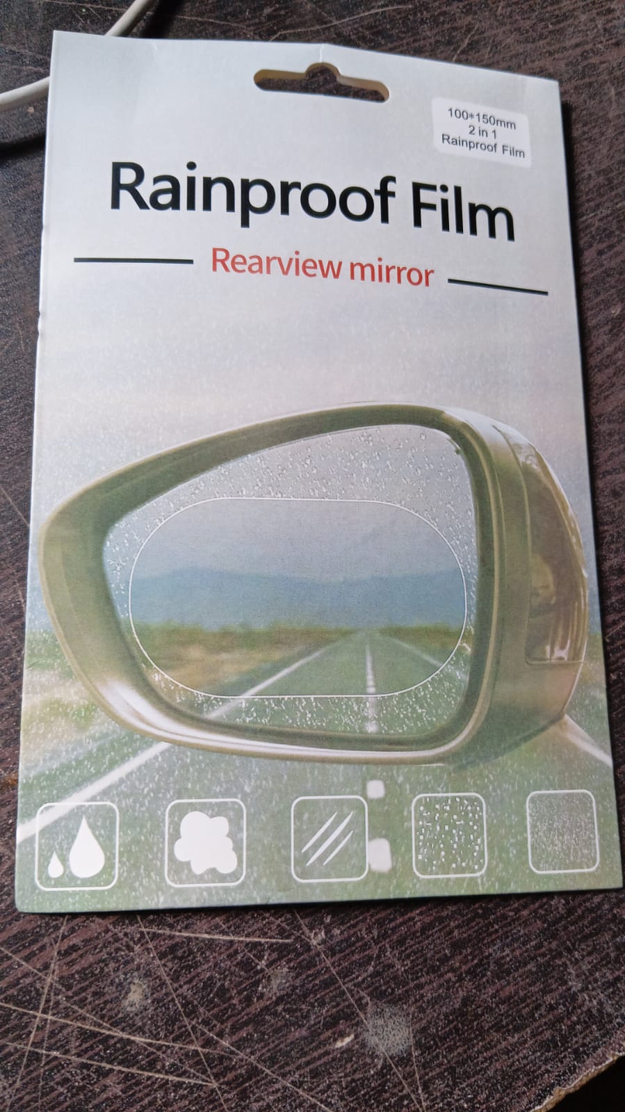 Anti Fog Anti Scratch Interior Rearview Car Mirror Film Waterproof HD Clear Protective Sticker Film for Safe Driving, Car Mirrors, Side Windows