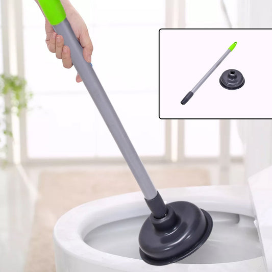 Toilet Plunger - for Clogs in Toilet Bowls and Sinks in Homes, Commercial and Industrial Buildings.