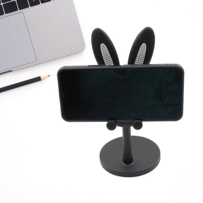Cute Bunny Phone Stand, Angle Height Adjustable Phone Stand for Desk, Kawaii Phone Holder Desk Accessories, Easter Bunny Gifts Favor