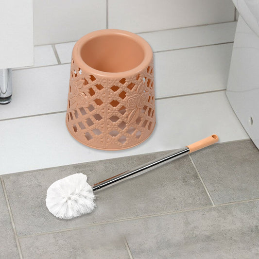 Toilet Brushes / Toilet Holders Toilet Brush Set Toilet  Cleaning Brush Household with Base Wash Toilet Brush No Dead Angle Cleaning Set Household Cleaning Tools