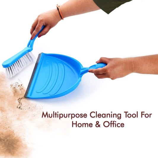 Multipurpose Dust Collector Dustpan Set with Brush, Dust Collector Pan with Long Handle, Supadi
