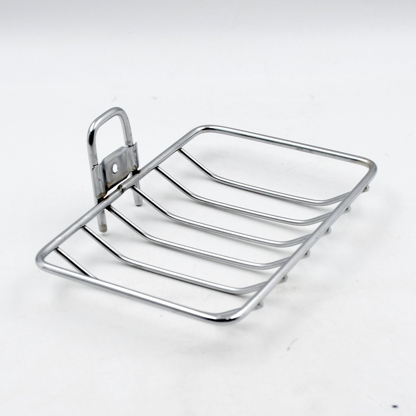 Kitchen, Bathroom Stainless Steel Wall Mounted Self Adhesive Magic Sticker Soap Dish Holder Wall Hanging Soap Storage Rack