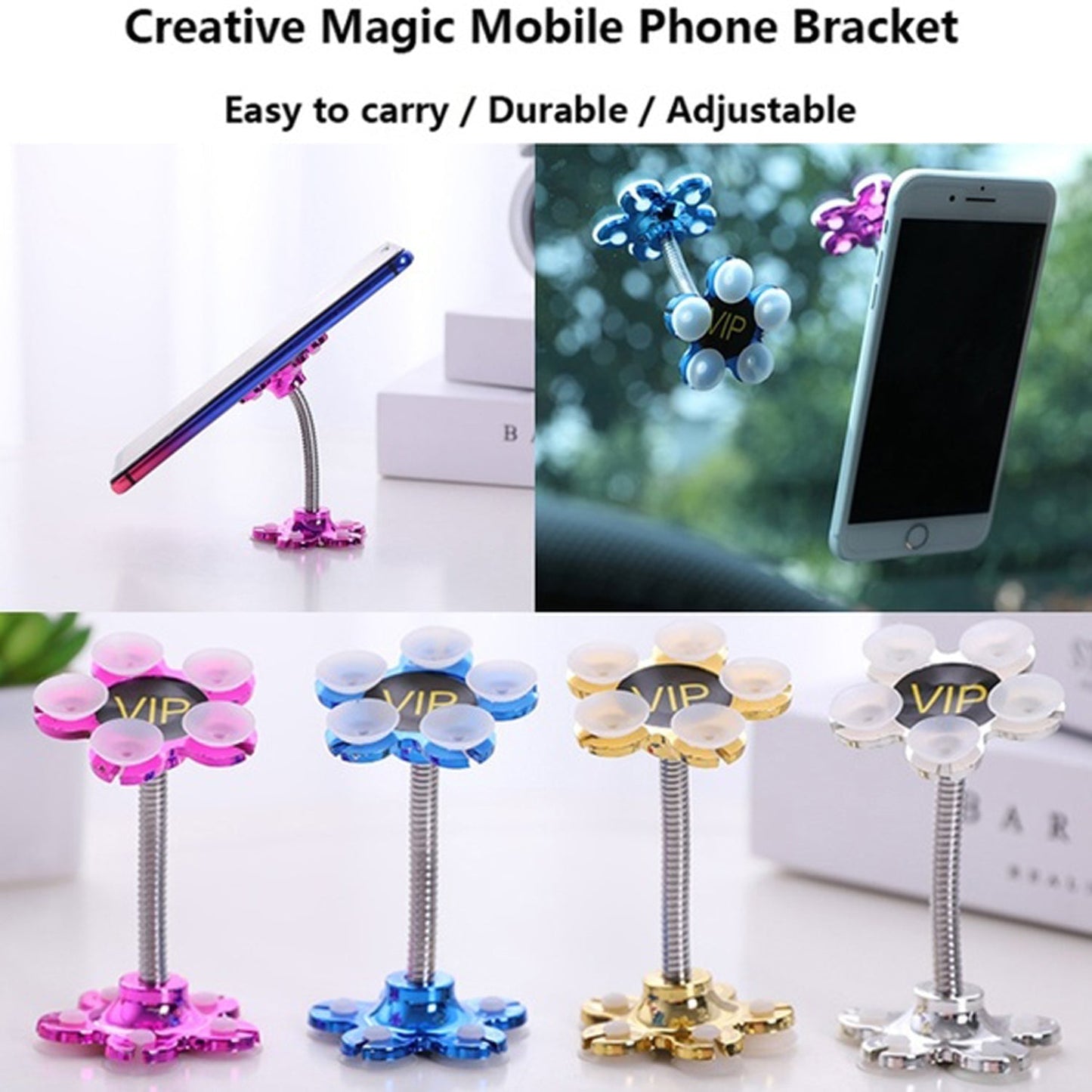 Rotatable Flower Shape Cellphone Holder