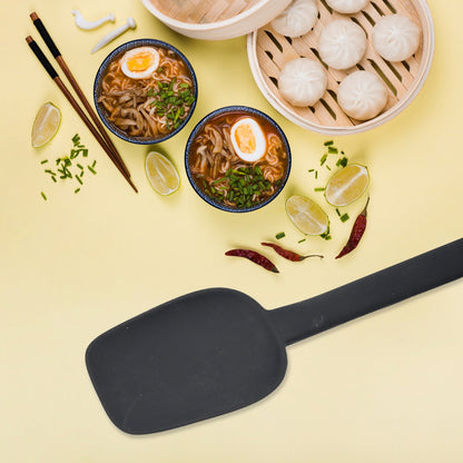 SILICON NON-STICK HEAT RESISTANT KITCHEN SPOON HYGIENIC SOLID COATING COOKWARE KITCHEN TOOLS