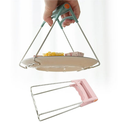 Kitchen Tongs, Bowls Clip Wear‑Resistant Bowls Plates Clip Lifter For Restaurants for Kitchen (1 Pc)