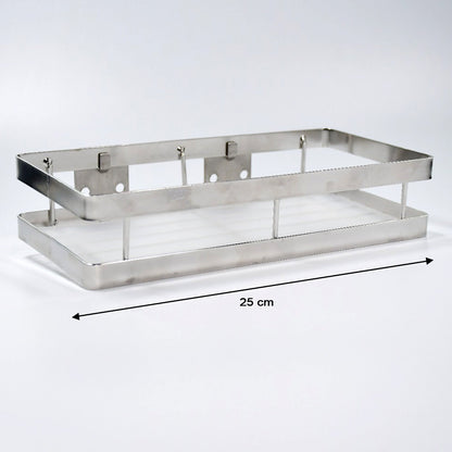 25cm Metal Space Saving Multi-Purpose rack for Kitchen Storage Organizer Shelf Stand.