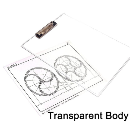 Transparent Premium Exam Pad