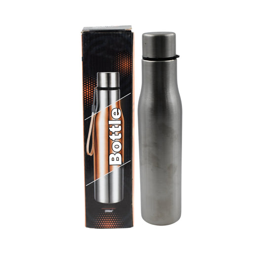 SS Fridge Water Bottle Flasks for Tea Coffee, Hot & Cold Drinks, Leakproof, Portable For office/Gym/School 1000 ML