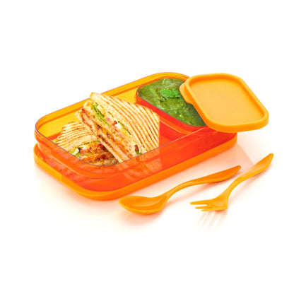 Premium Lunch Box for kids for school and picnic. Containers with Spoon and fork.