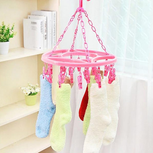 Clothes Hanging Clips For Clothes Hanger For Drying Cloth