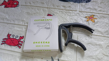 Guitar Capo with Pickup Stand, Soft Pad for Acoustic and Electric Guitar Ukulele Mandolin Banjo Guitar Accessories