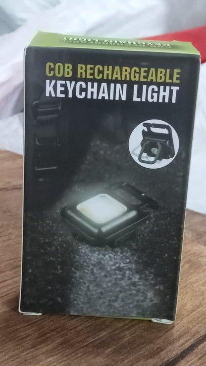Multiuse Rechargeable Travel Keychain Mini Pocket Flashlight
