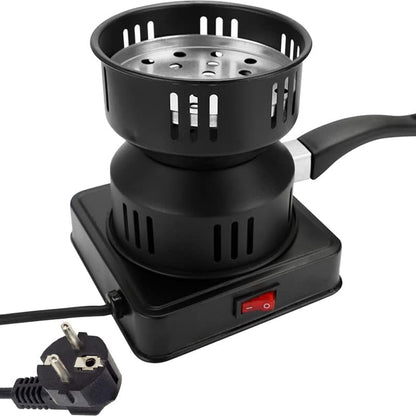 Heating Stove, Tubular Heating Stove Hot Plate Stove,  Heat‑Resistant Coating for Home, Camping Cooking, Mini Electric Tea Coffee Heater