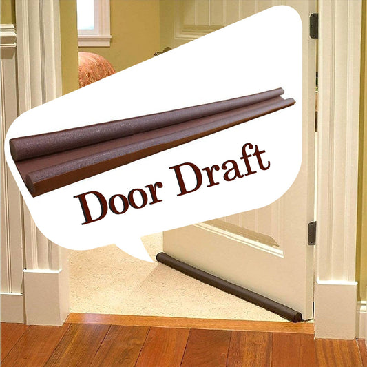 Twin Door Draft Stopper / Guard Protector for Doors and Windows