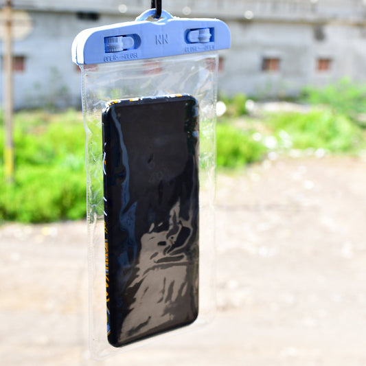 सभी मोबाइल फोन के लिए मोबाइल वाटरप्रूफ सीलबंद पारदर्शी प्लास्टिक बैग/पाउच कवर