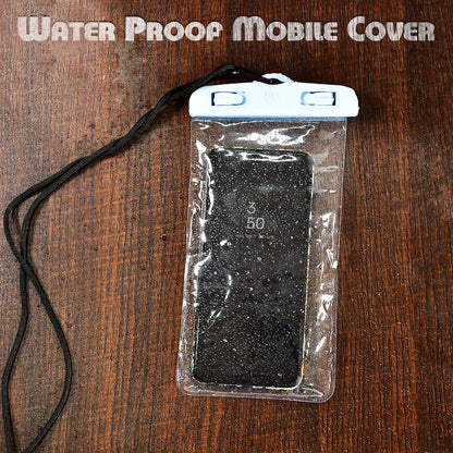 Mobile Waterproof Sealed Transparent Plastic Bag/Pouch Cover for All Mobile Phones