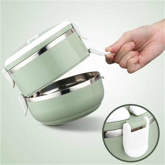 Multi Layer Stainless Steel Hot Lunch Box (2 Layer)