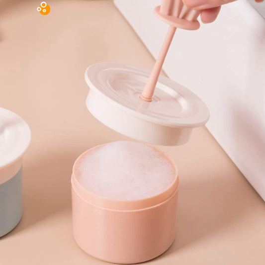 Facial Cleanser Foam Cup, Rich Foam Maker for Foam Facial Foam Maker Cup Cute Portable Facial Cleanser Foam Cup Skincare Tool for Face Wash.