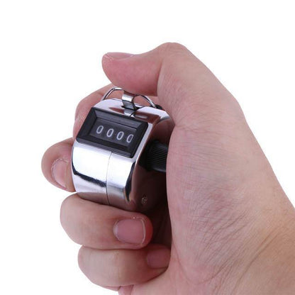 4 Digits Hand Held Tally Counter Numbers Clicker