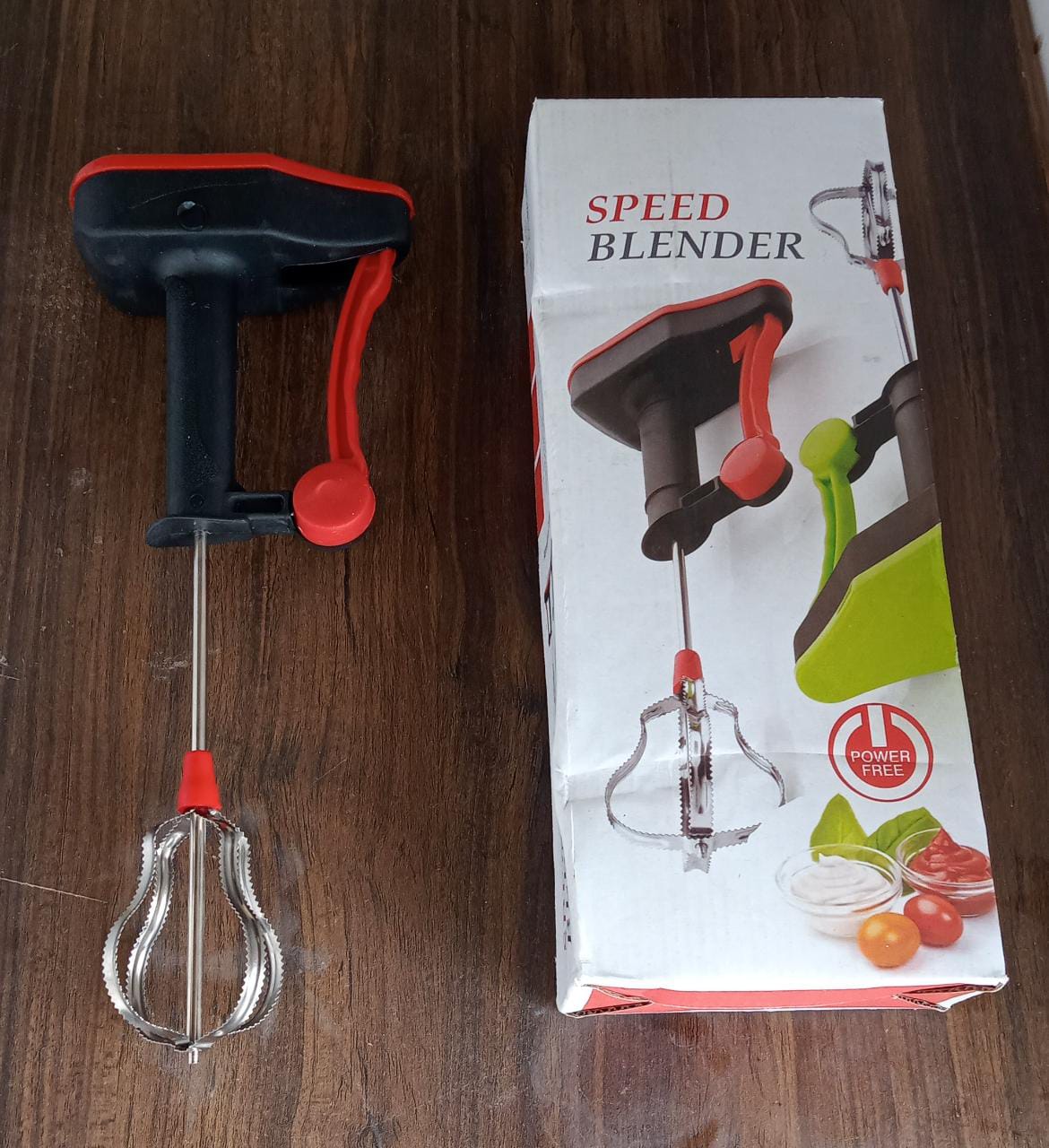 Power Free Hand Blender Liquidize Manually