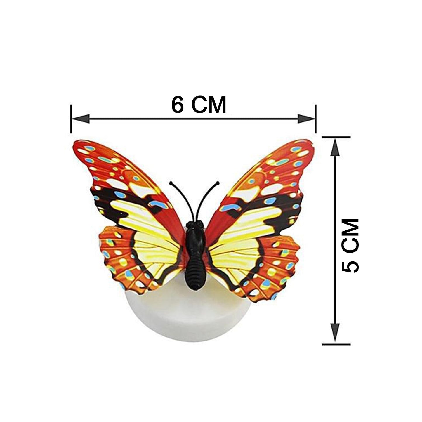 The Butterfly 3D Night Lamp Comes with 3D Illusion Design Suitable for Drawing Room, Lobby
