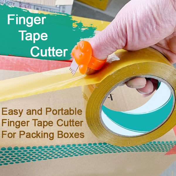 Easy and Portable Finger Tape Cutter For Packing Boxes