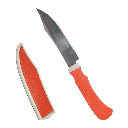 ढक्कन के साथ रसोई का छोटा चाकू