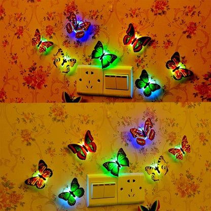 The Butterfly 3D Night Lamp Comes with 3D Illusion Design Suitable for Drawing Room, Lobby