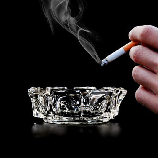 होम ऑफिस इनडोर आउटडोर होम सजावट के लिए सैनफोर्ड सिगार सिगरेट ऐशट्रे गोल टेबलटॉप