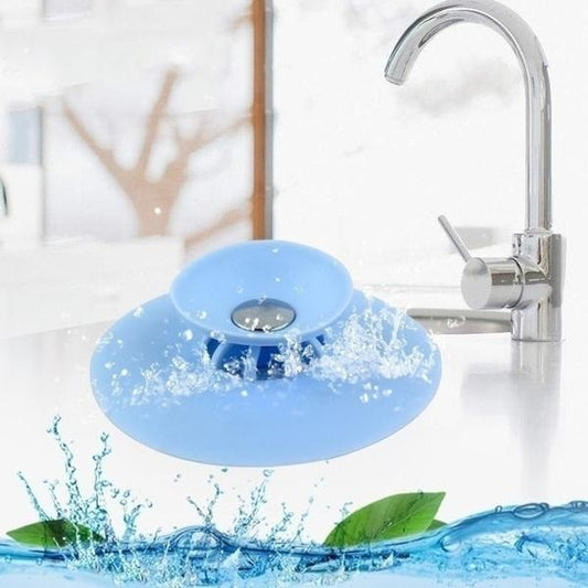 Creative 2in1 Silicone Sewer Sink Sealer Cover Drainer
