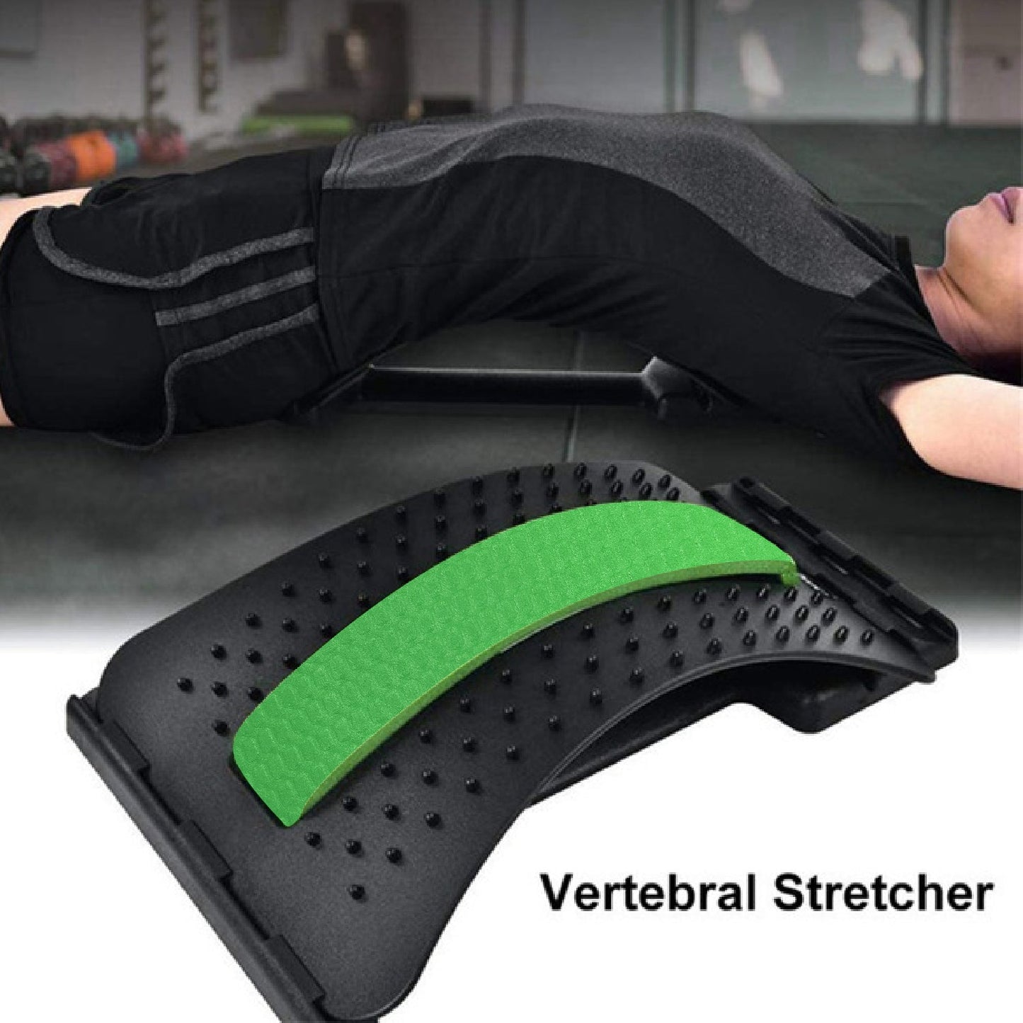 Multi-Level Back Stretcher Posture Corrector Device For Back Pain Relief